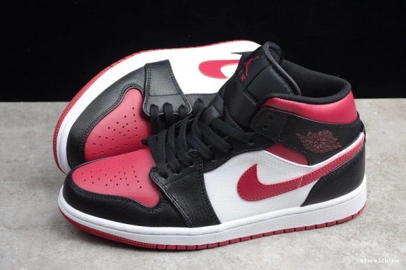 Jordan Toe Bred 1 554724-066 Mid Air  554724-066 1019